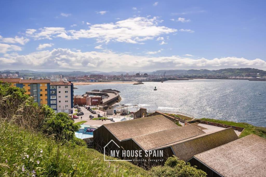 Myhousespain - Piso En Cimadevilla Junto Al Mar Хихон Екстериор снимка
